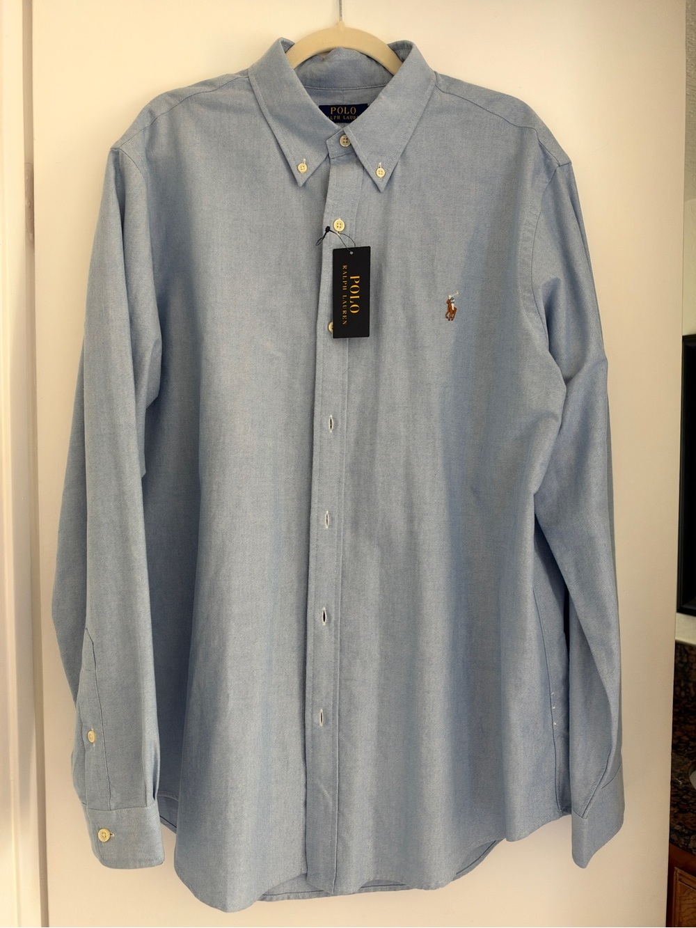 Ralph Lauren Light Blue Button-Down Oxford Shirt